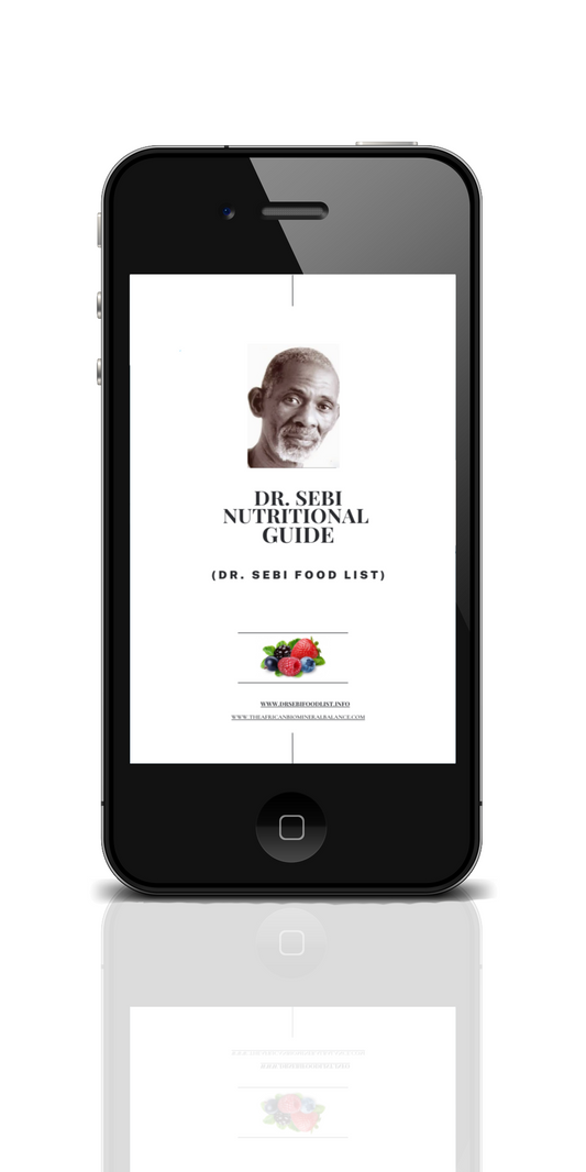 Dr. Sebi's Nutritional Guide (Food List)